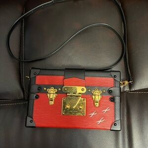 Louis Vuitton Petite Malle Hard Trunk Crossbody